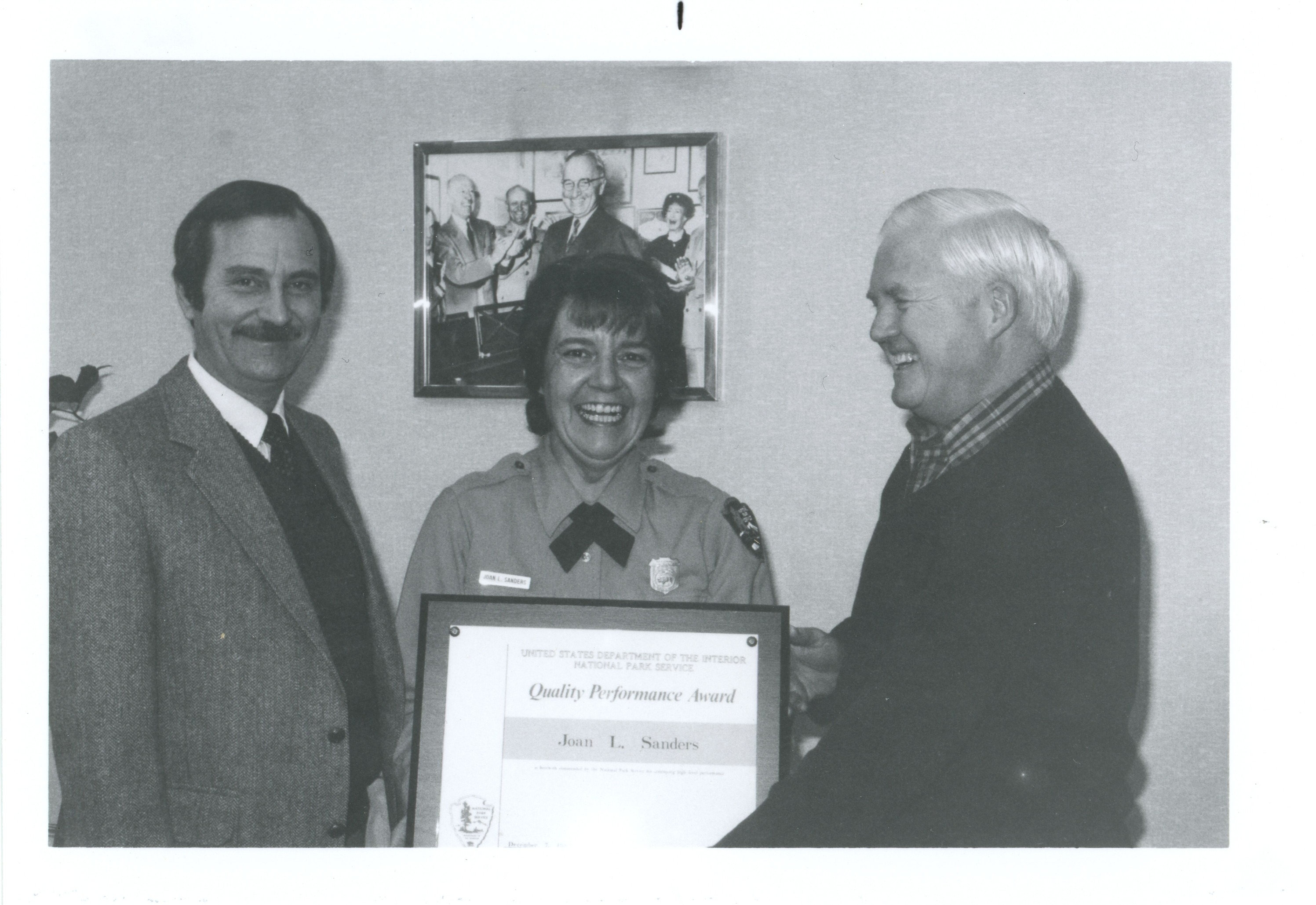 Table located in HSTR basement on south wall with items