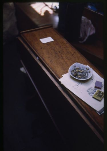 Interior details of the Eppleton Hall (built 1914; tugboat) upon her arrival in San Francisco from Newcastle, England