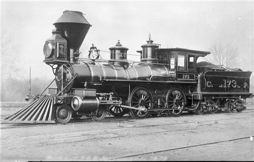 011/001.129--Central Pacific Railroad Locomotive [GROUP 1]