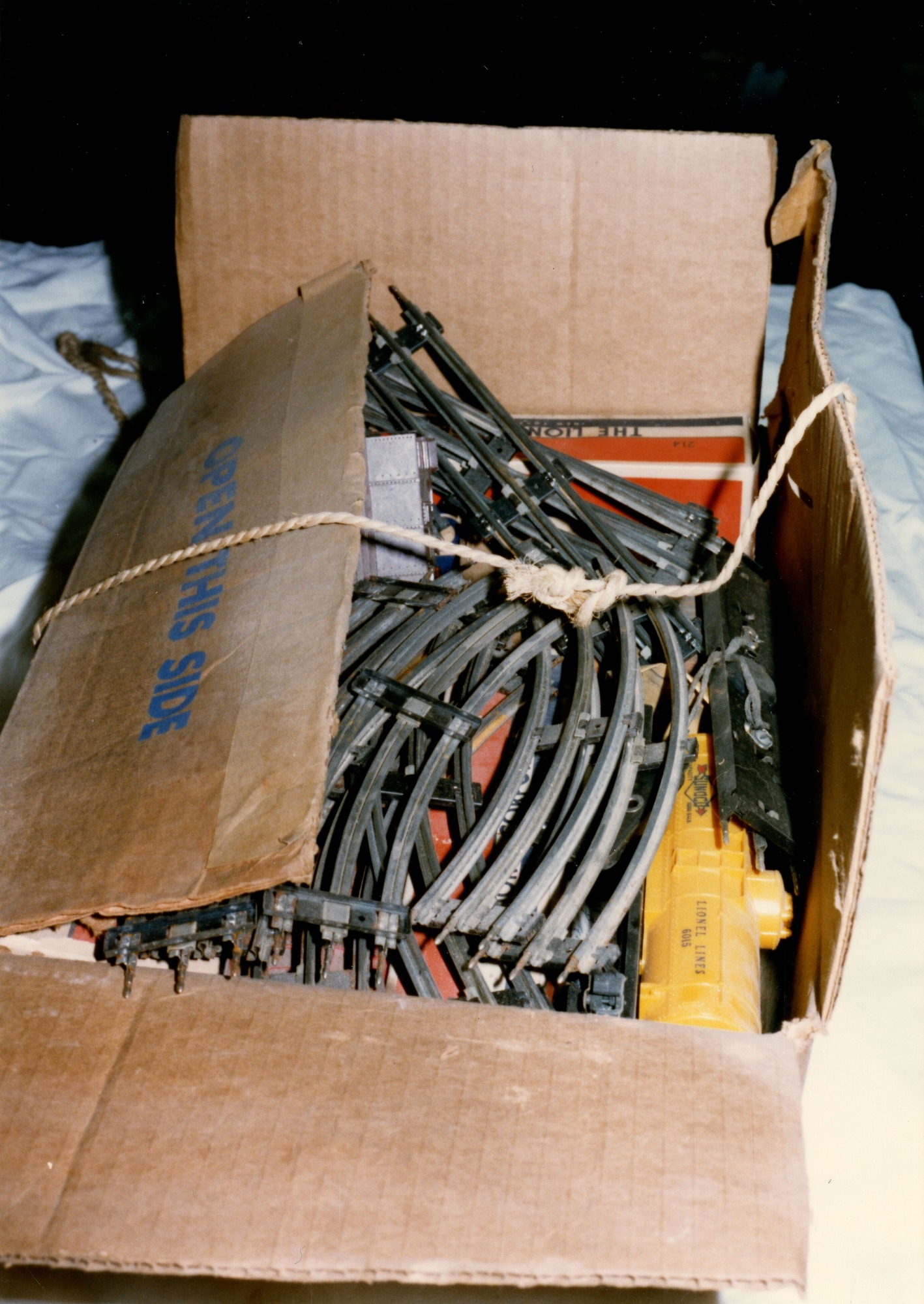 Train set found in basement storage HSTL