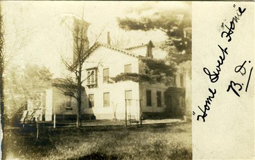 Historic photos of Lindenwald as it appeared prior to the creation of Martin Van Buren National Historic Site - date unknown