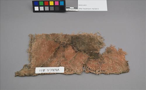 Ancient textile from Walnut Canyon cliff dwelling WACA 811