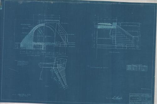 20040.BL--West of Johnsonburg, NJ--Arch bridge no. 15.26 over highway and creek [Set of 5] [1908]