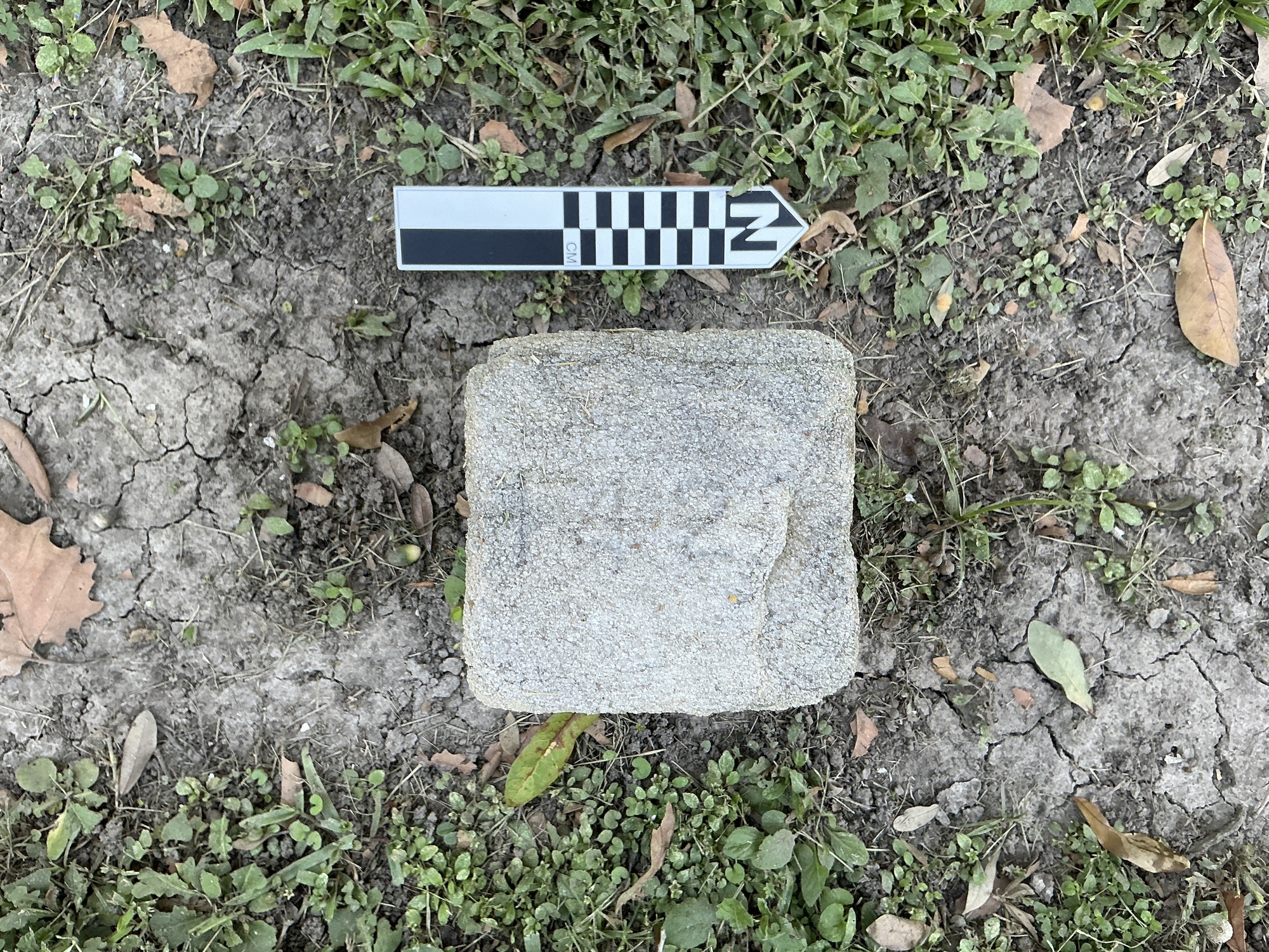 Extra image of flat marble marker