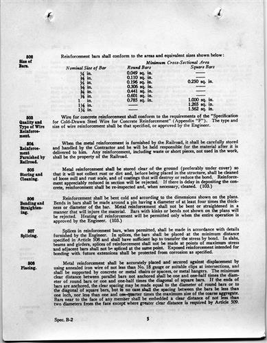 56788.PA#004--New York Central Lines And Rutland Railroad Company--Specifications for concrete masonry (for trial) [no. B-2] [1928.11.15] Pagfes 1 thru 15