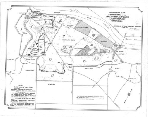 Preliminary Plan for Development of the Revolutionary Cam Ground at Valley Forge Park, PA