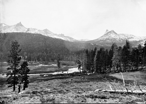 From old prints of Francis Farquhar. Originals by Harris, see Yosemite Book of the Whitney Survey. copied by Ralph H. Anderson, copied November 28, 1951