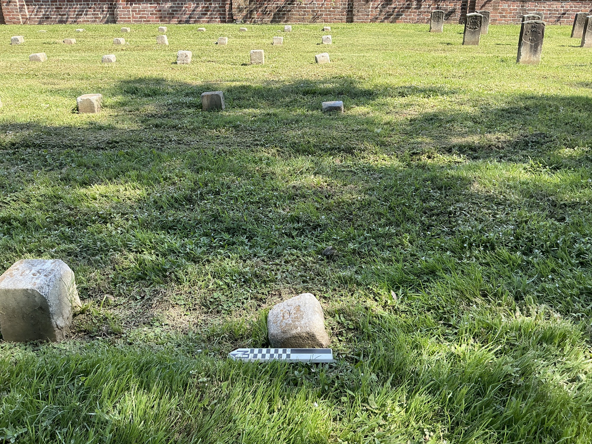 Extra image of flat marble marker