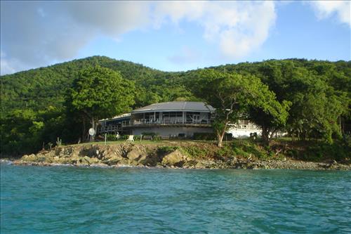 Lyne House exterior at Virgin Islands National Park in Autumn 2007