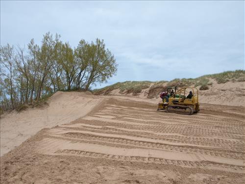 SLBE Pierce Stocking Scenic Drive - #9 Lake Michigan Overlook Spring Preparation