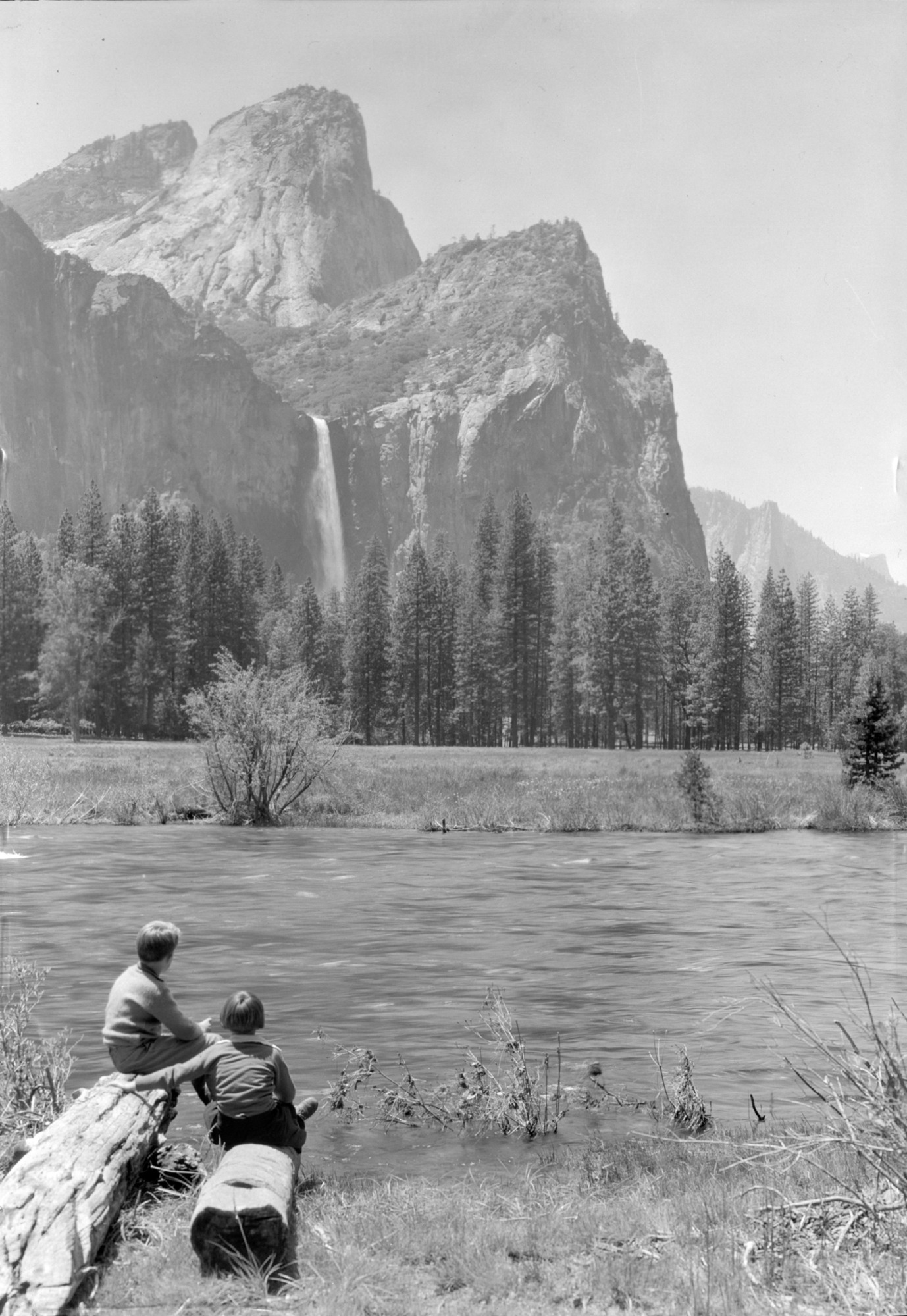 David & Mary Alice Shaw at Bridalveil Fall for publicity use.
