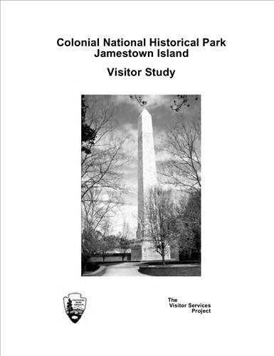 Colonial National Historical Park--Jamestown Island Visitor Study Questionnaire