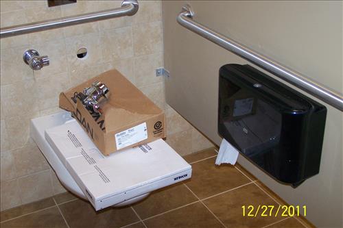 BADL:  Cedar Pass Lodge - Install ADA Curb Ramps, Rehabilitate Rest Rooms