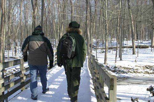 Winter Hiking at Stanford