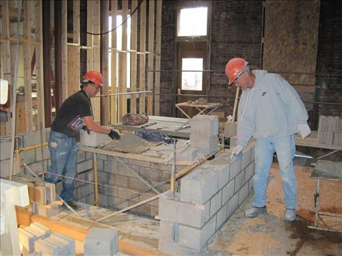 Union Building Progress Photos Week ending 10-08-10