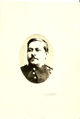 Major Marcus A. Reno in Small Oval View