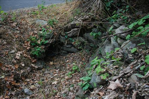 Hurricane Irene Damage caused by clogged Culverts on River Road in August 2011