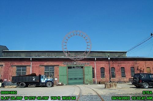 Locomotive Shop Rubber Roof System and Exterior Repairs Project  March 2009