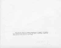 The backside of an image with  a park ranger speaking to five Youth Conservation Corp members in Keauhou. Towards the bottom of the image there is a caption, 