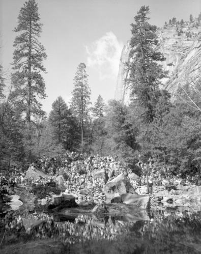 Easter Sunrise Service at Mirror Lake.