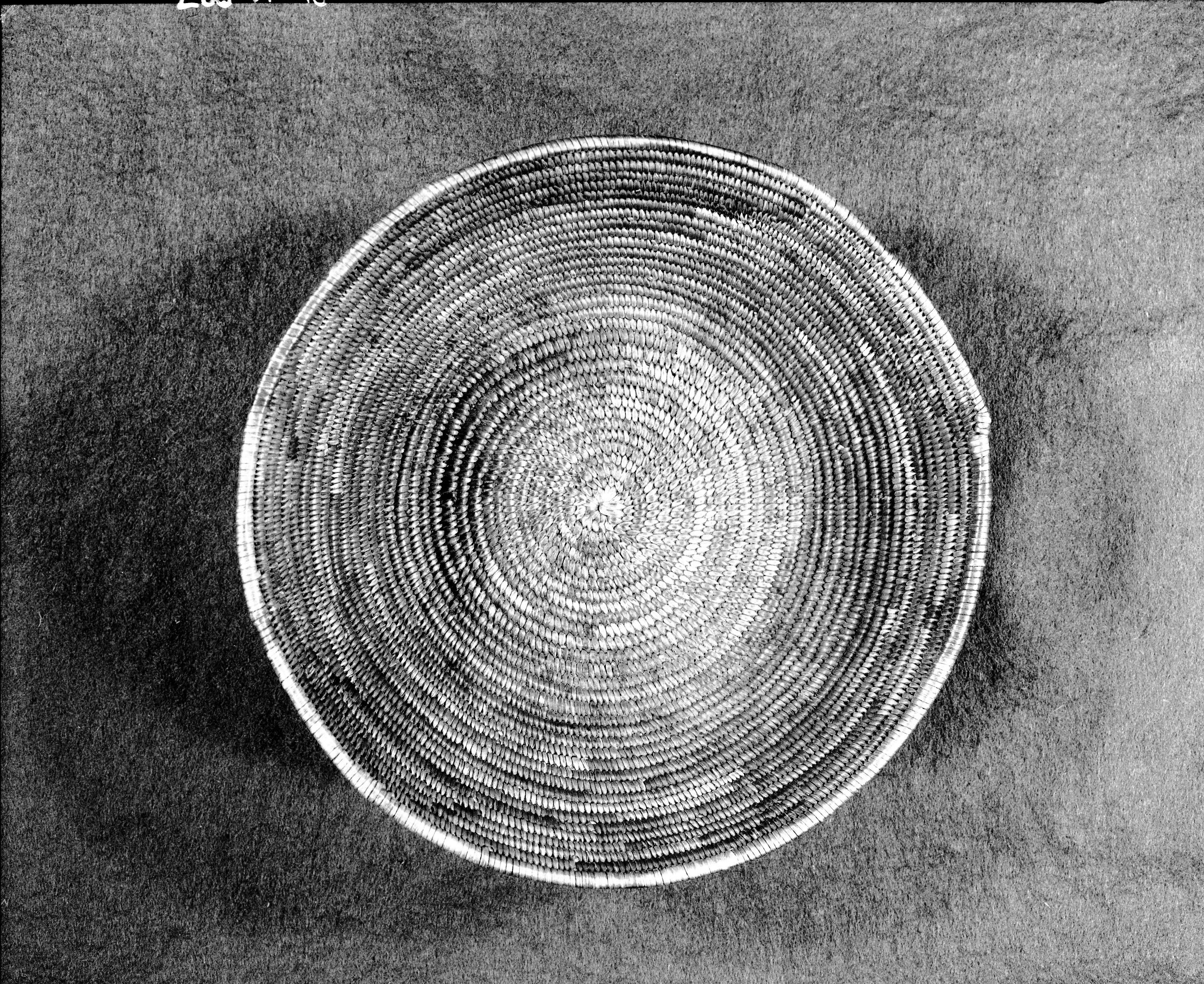 Interior of Salinan basket; probably made by Perfectita Encenales c. 1910.