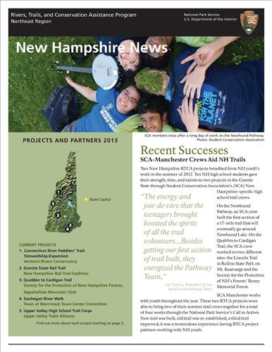 RTCA 2013 New Hampshire News