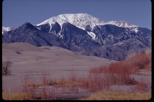 Views at Great Sand Dunes National Monument and Preserve, Colorado
