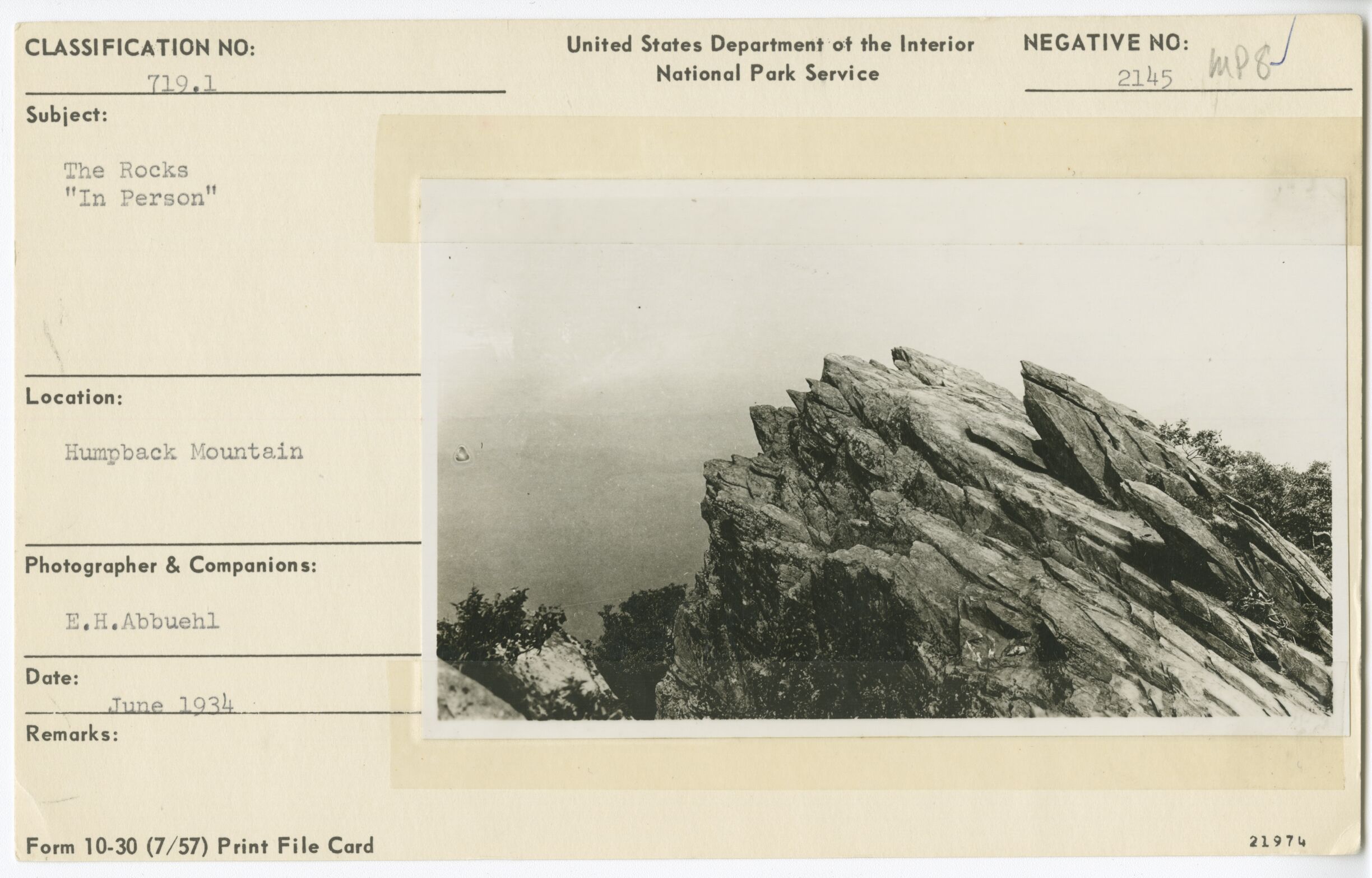 The Rocks of Humpback Rocks