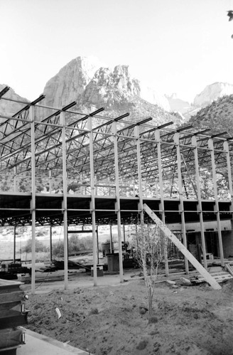 Construction of headquarters addition.