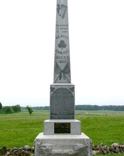 69th Pennsylvania Infantry Monument
