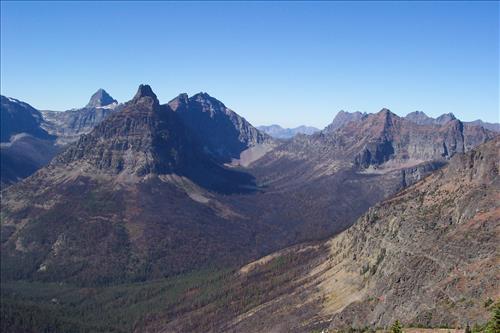 Fire damage assessment of Double Mountain Fire, August, 2003, Glacier National Park