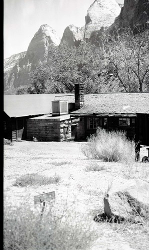 Canyon Junction administration building, headquarters area.