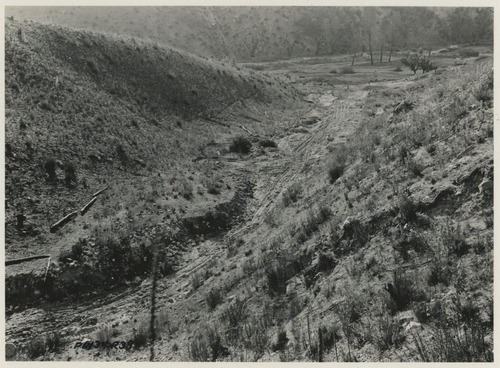 Before Lining Ditch Above Chalone Creek Road