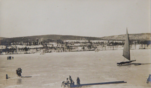 Ice Yachts on the Hudson