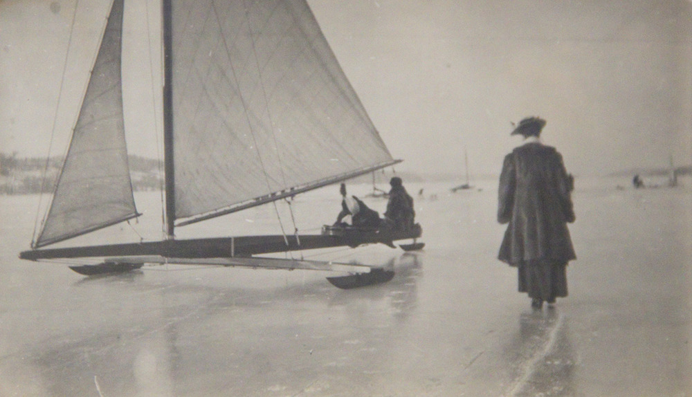 Ice Yachts on the Hudson