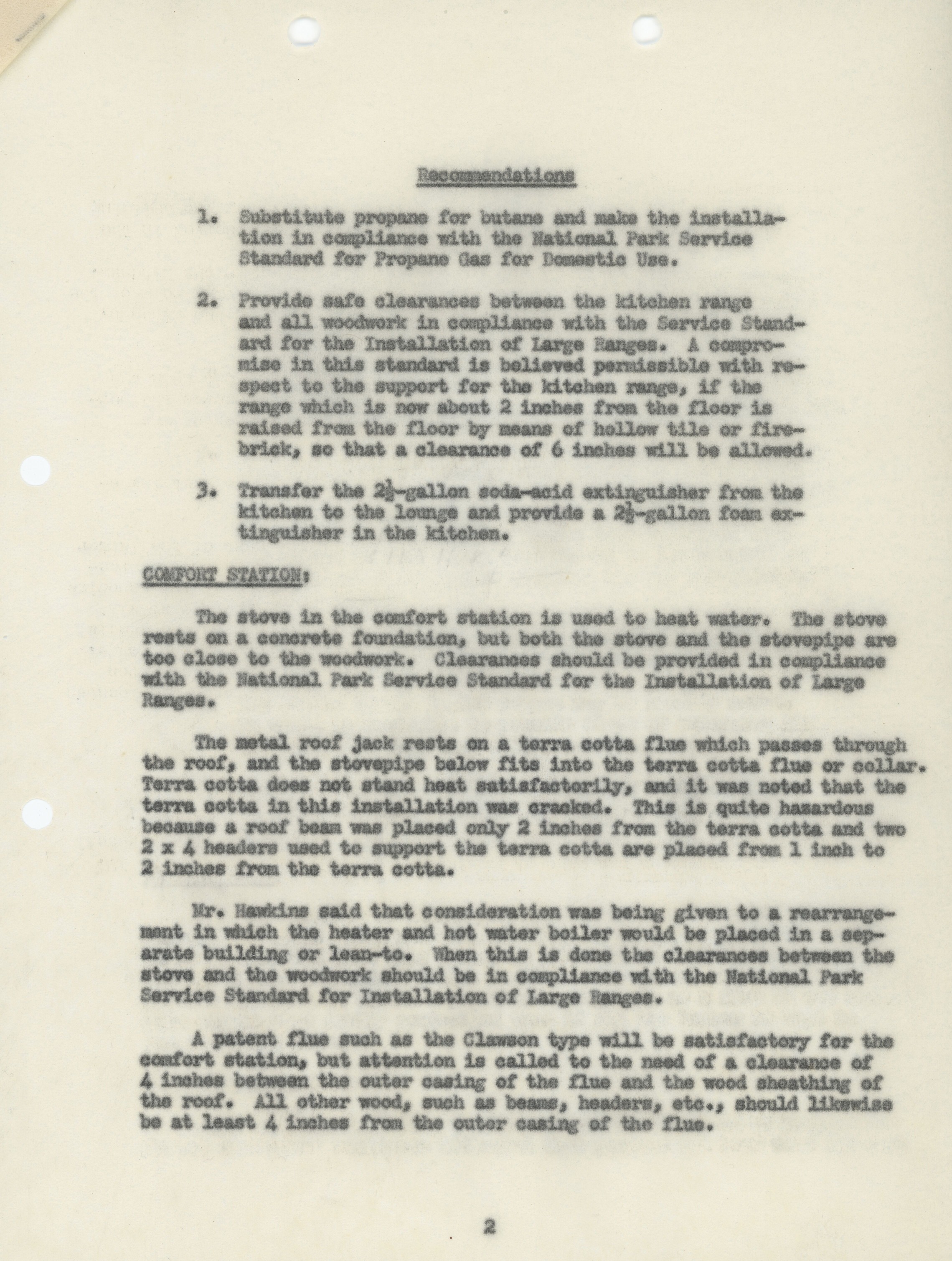 Fire Protection Report