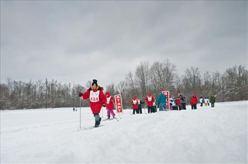 Ohio Winter Special Olympics at the Ledges in Cuyahoga Valley National Park
