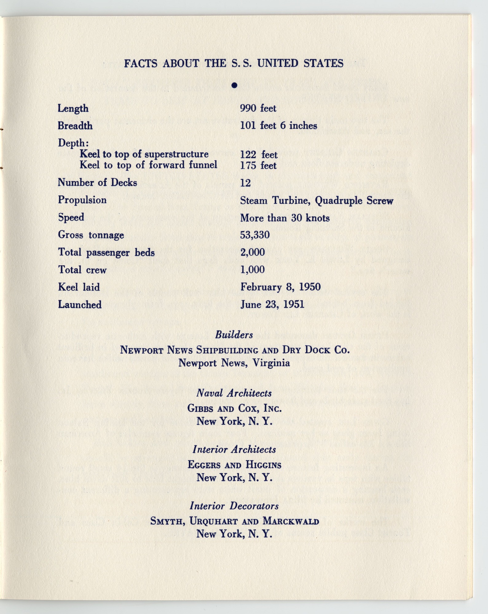 A small booklet with a red and blue striped cover. The booklet has 34 pages and the words are printed in blue ink.