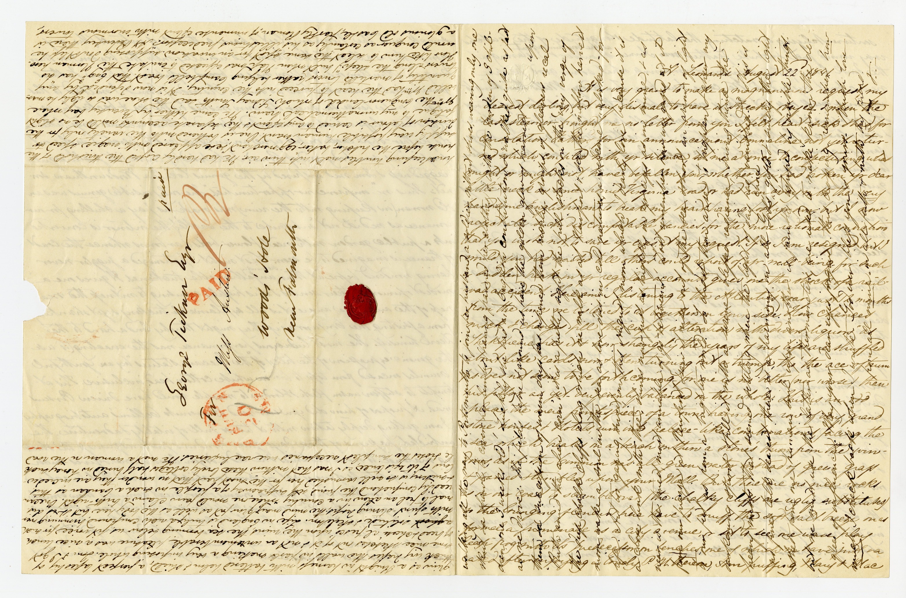 Manuscript letter