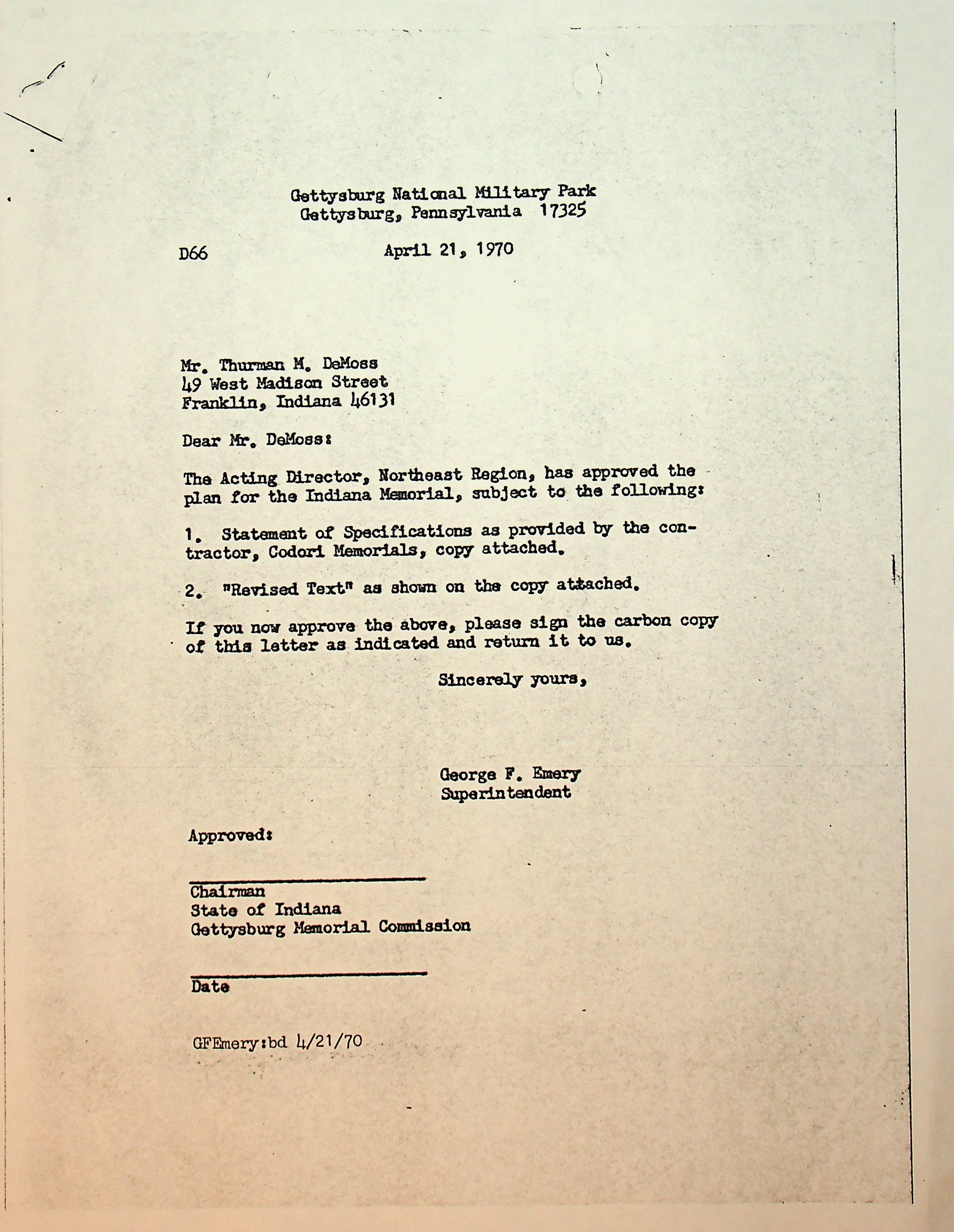 Typed Document