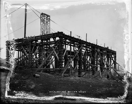 A0766-A0767--Nanticoke, PA--Auchincloss Breaker--Boiler House--Construction [1909.11.16]