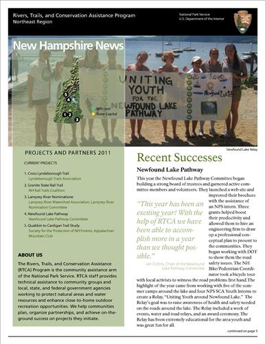 RTCA 2011 New Hampshire News