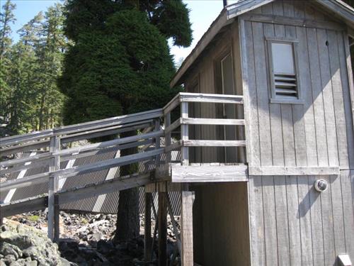 Wisard Island Compost Toilet - Exterior