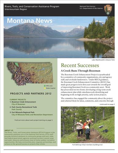 RTCA 2012 Montana News