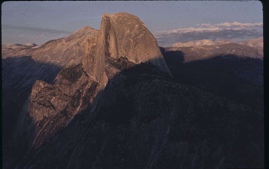 Half Dome at sunset