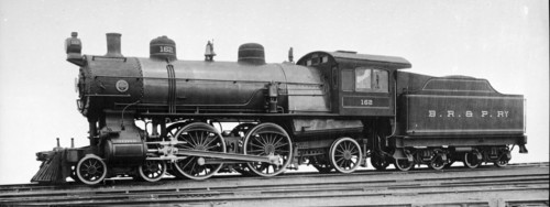 Buffalo, Rochester & Pittsburgh no. 162 [4-4-2]