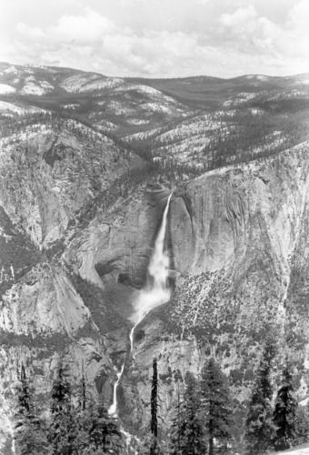 Yosemite Falls from Sentinel Dome.