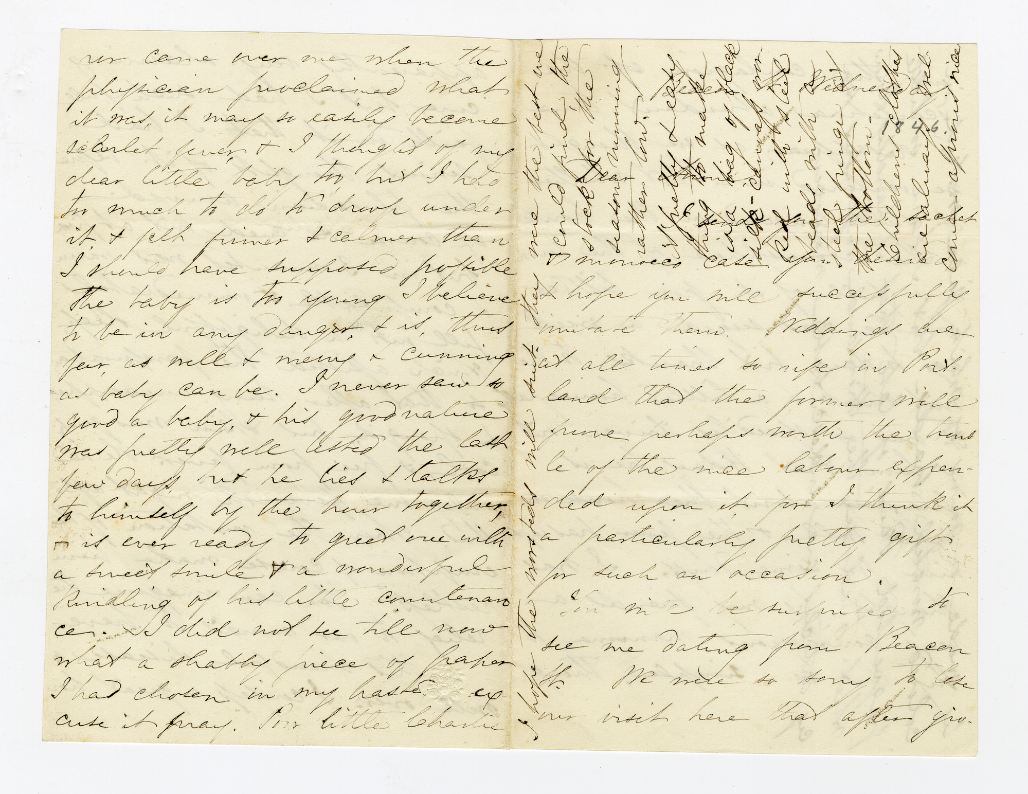 Manuscript letter