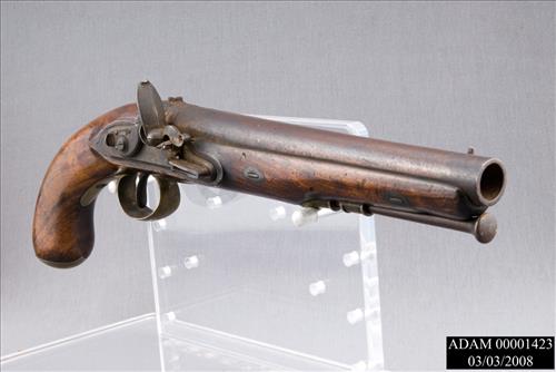 French Pistol from Battle of Waterloo from the Adams National Historical Park Collection