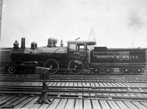 Boston & Maine no. 0209 [4-4-0]